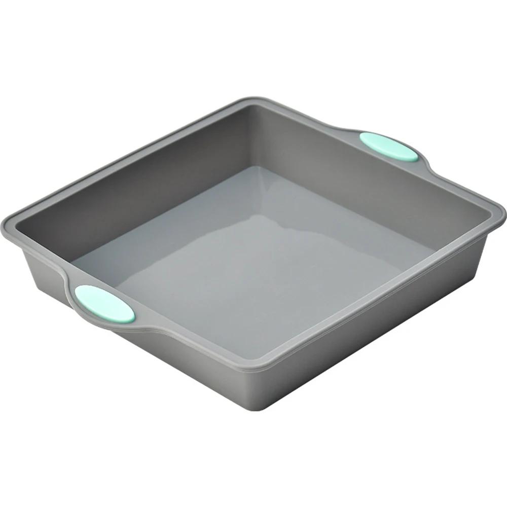 Silicone Bread Muffin Mold Heat Resistant Oven Pan Non-Stick Kitchen Bakeware Cake Pan Set 3D Cake Mold Pastry Baking Loaf Tool