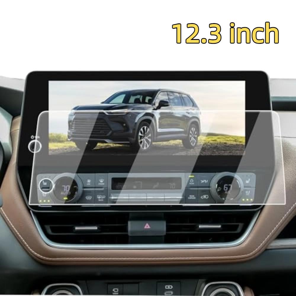 For Toyota Camry 4Runner Corolla Grand Highlander Car GPS Navigation Screen Tempered Glass Scratch Resistant Protector Film