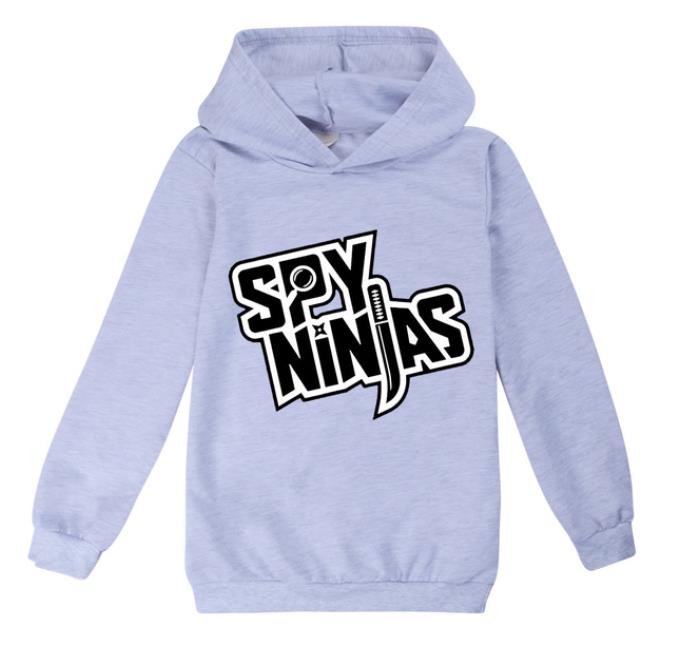 Nye Spy Ninjas Børnetøj Bomuld Hættetrøje Streetwear Sweatshirt Tegneserie Pullover Hip Hop Teenager Drenge Piger Tøj