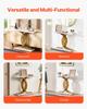 VEVOR Narrow Console Sofa Table, 39.4 inches Behind Couch Table, 1-Tier Long Entryway Table and Skinny Hallway Table
