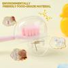 Toothbrush Head Storage Box Duck Shape Toothbrush Head Case Clip Travel Toothbrush Protector for Home School Gym Camping