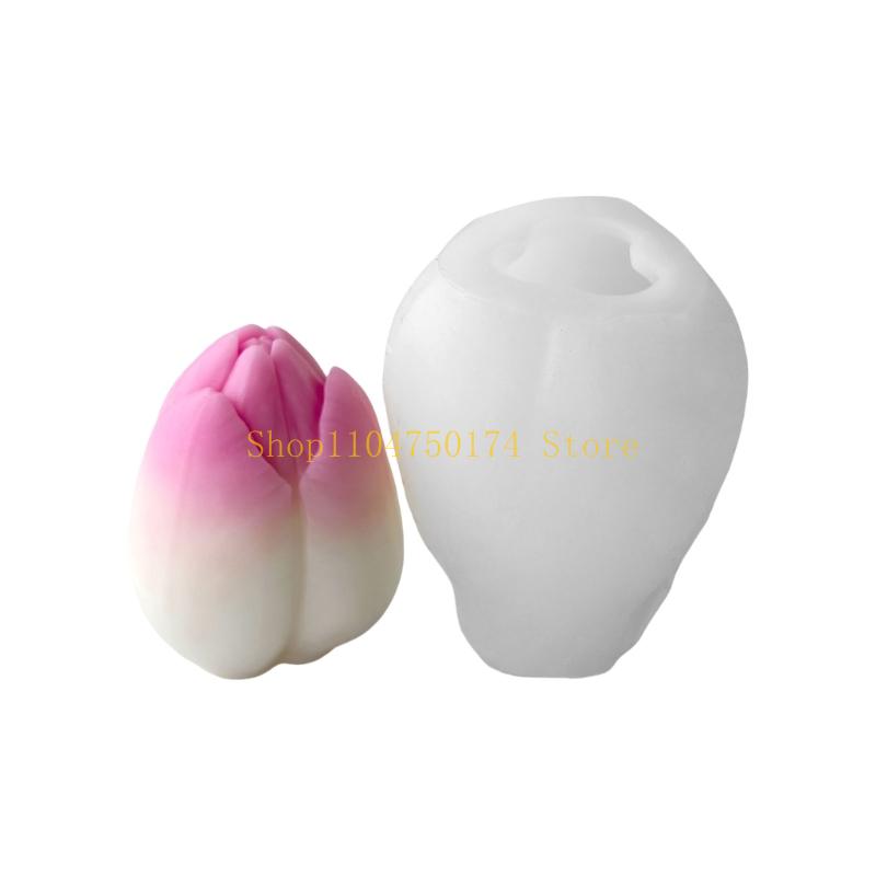 Tulips Silicone Mould Epoxy Resin Molds Flowers Molds Plasters Molds top sale