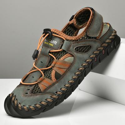 Summer Men's Sandals Outdoor Mesh Sandals Men's Sandals Slippers Beach Shoes