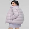 YAYA 2024 Women's Short Stand Collar Down Jacket