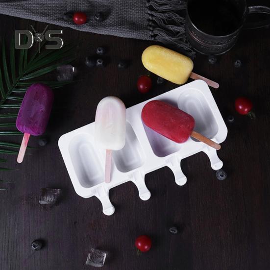 Durable Ice Lolly Mold BPA Free Anti-deform Summer Ice Cream Mould Tray
