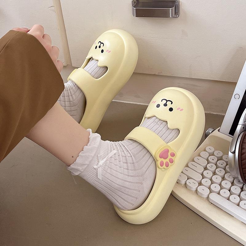 Women’s 2025 Summer Mary Jane Sandals: Non-Slip Kitten Heel, Thick Sole, Closed Toe Outdoor Slippers