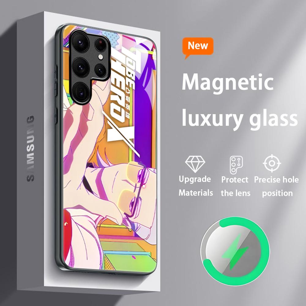 Anime TO BE HERO X Popular Phone Case For Samsung S25 S24 S23 S22 S21 S20 Plus Ultra Note20 Glass Magnetic Case