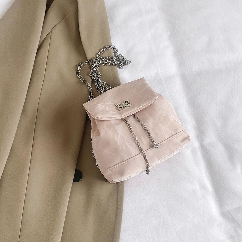 

Корейская версия нишевого рюкзака, трендовая новая летняя простая модная сумка, женская сумка-рюкзак, модный рюкзак для поездок на работу для женщин розовый