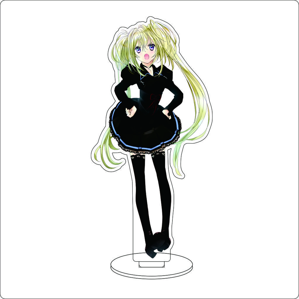 16CM Anime Shugo Chara Cosplay Acrylic Stand Ornaments Hinamori Amu Tsukiyomi Ikuto Hotori Tadase Figure Stand Halloween Gifts