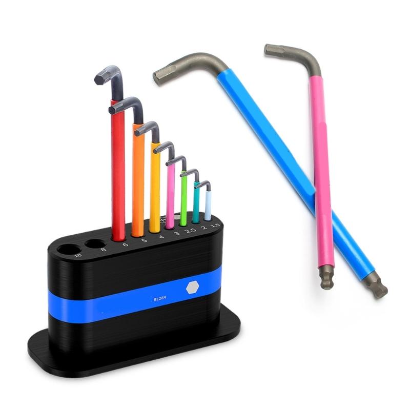 Wrench Organizers Hand Tool Holder Display Rack L Shaped Hexagonal Wrench for 950 967 Series Wrench Easy to Use