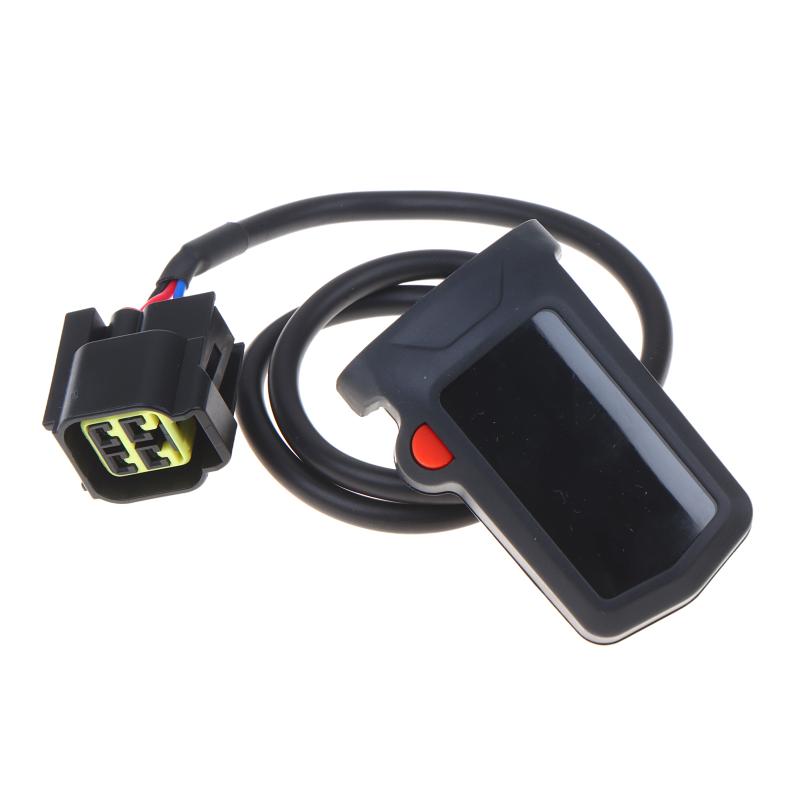 Electric Bicycle Lcd Display Waterproof Shell Clear Speed Power Indicator For Ebike Scooter Repair Modification