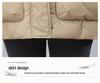 Women's Hooded Thickened Winter Duck Down Coat - Warm Casual Jacket for Middle-Aged Moms