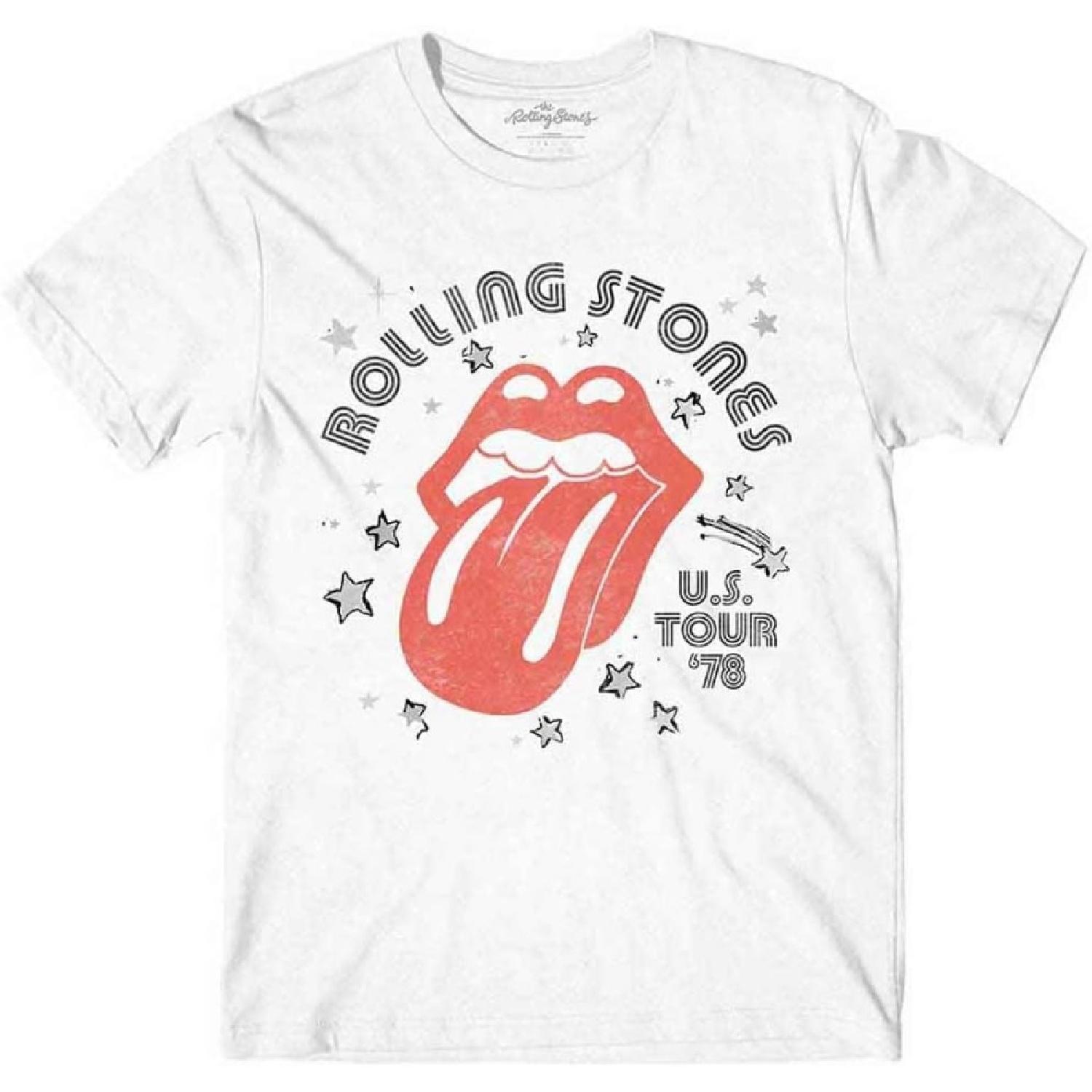 Rock Off officially licensed products The Rolling Stones Aero Tongue Official Tee T-Shirt Mens Unisex S