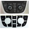 Car A/C Control Button Radio Button Repair Decals Decorative Sticker For Opel Astra J / Buick Regal Interior Accessories