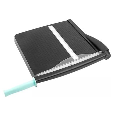 Gilotyna do papieru 12 cali Stalowe ostrze Ergonomiczny uchwyt Antypoślizgowe nóżki Szyna zabezpieczająca Trymer do papieru dla rodziny