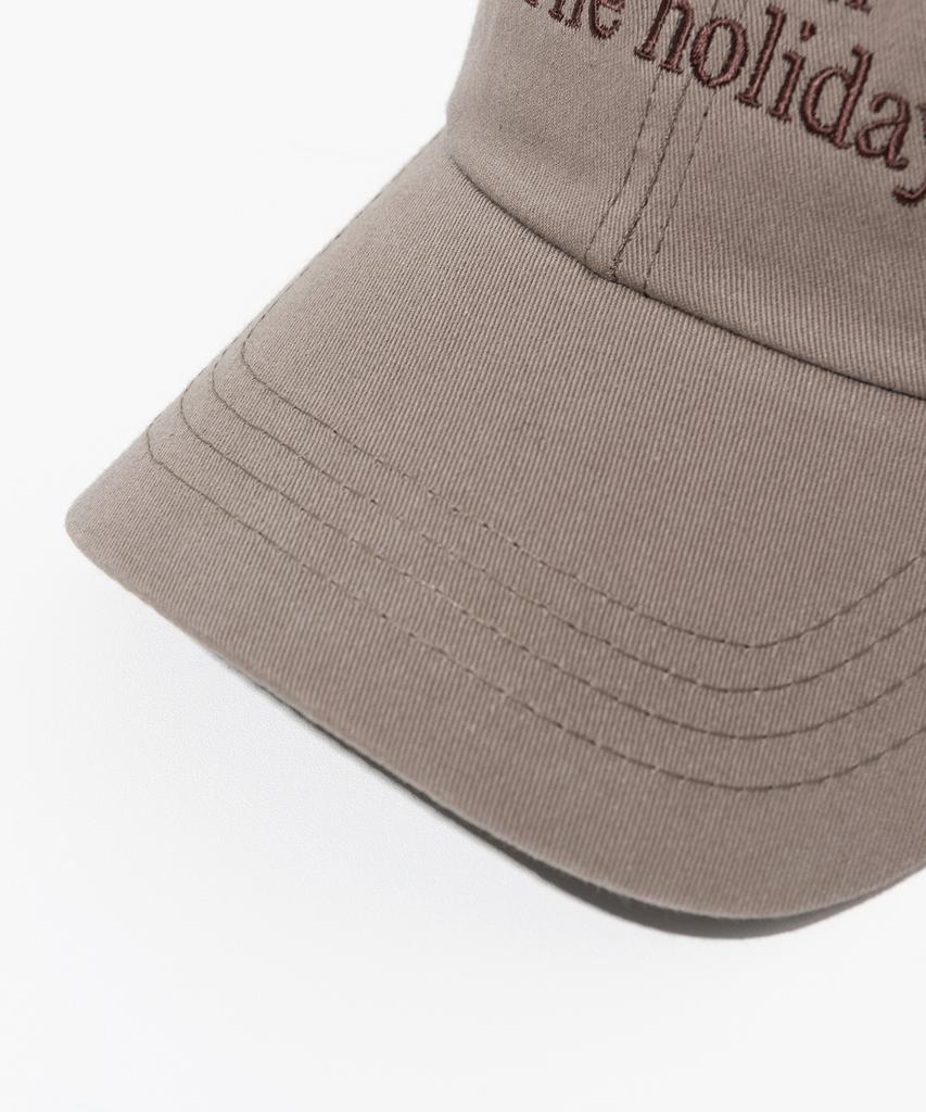 MILLO ARCHIVE Holiday Signature Ball Cap [Mocha Brown]