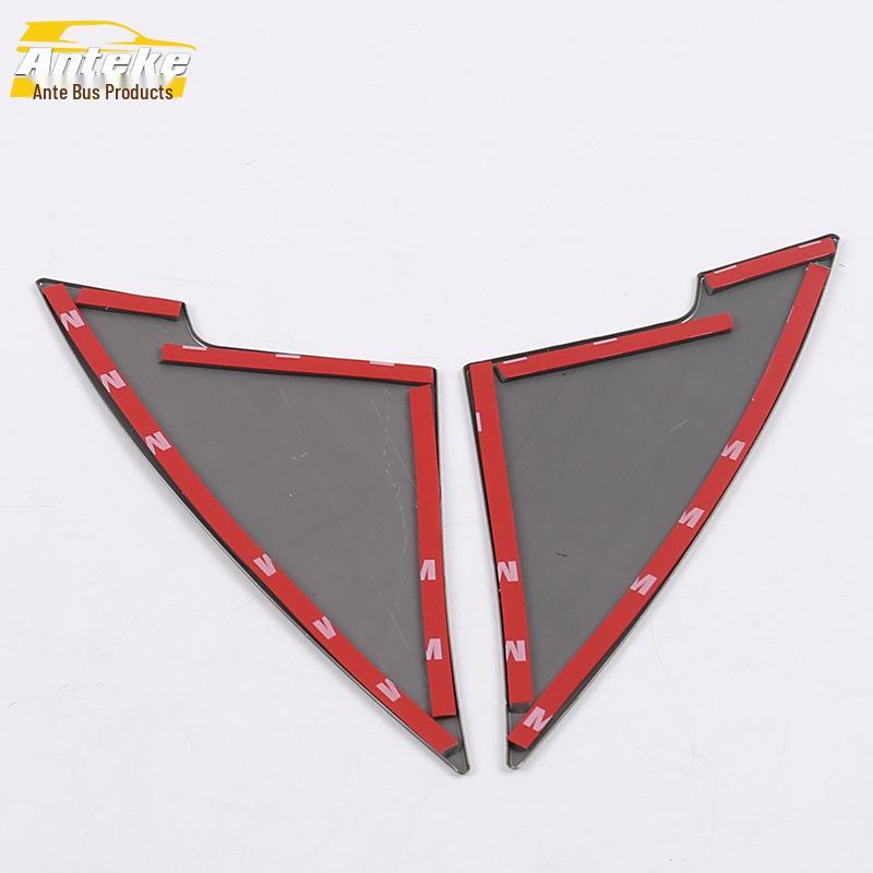 Qin PRO A-Pillar Triangle Bright Panel Sticker for 2018 Model