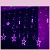 Versatile And Timeless Star Shaped Led Lights String For Bedroom And Xmas Decor