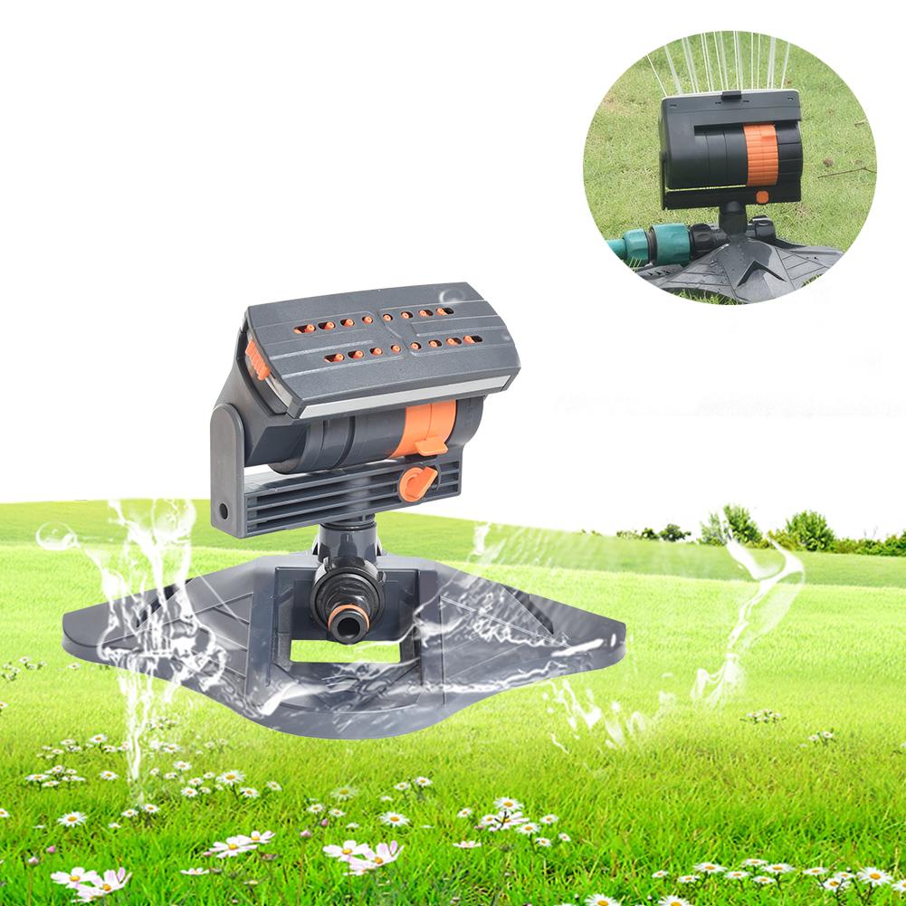Large Coverage Lawn Sprinkler 16 Holes Automatic Garden Sprinkler Adjustable Irrigation Watering System for Outdoor Yard Garden