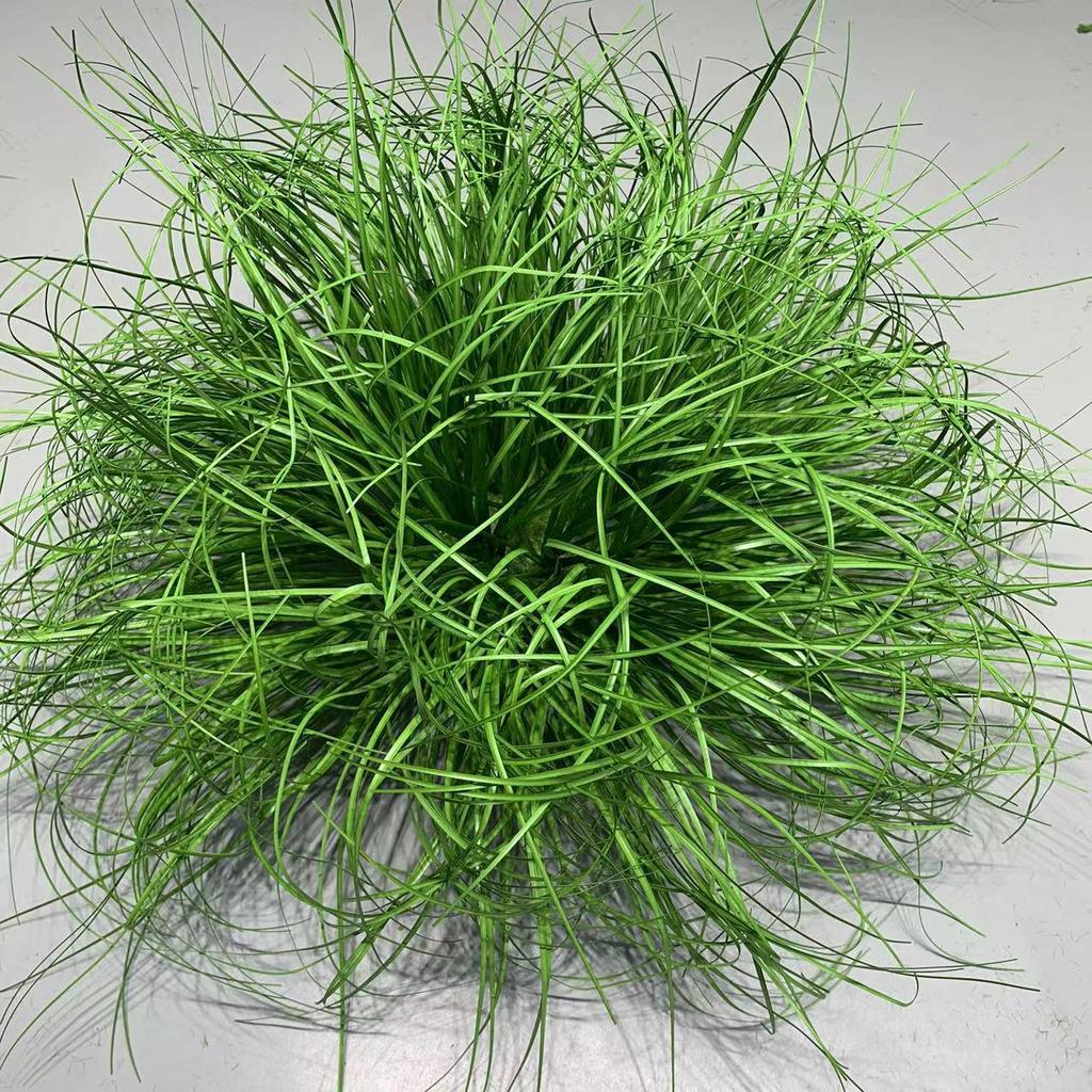 Artificial Grass Ball Ornament for Indoor Landscaping and Photography 
