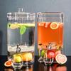 Glass Beverage Dispenser with Spigot