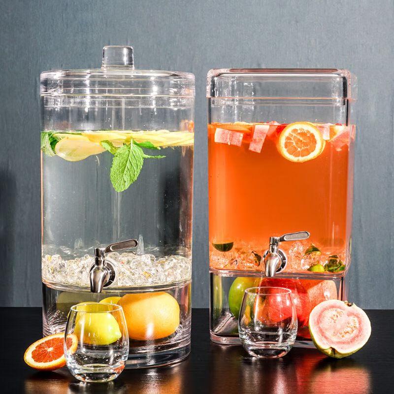 Glass Beverage Dispenser with Spigot