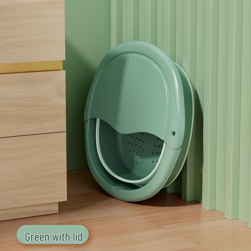 Compact Foldable Foot Bath with Massage & Calf Fumigation Basin