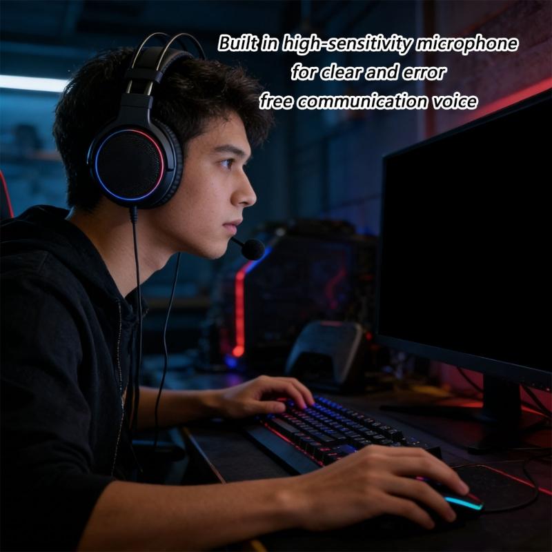 Gaming Headphones Microphone 3.5mm Microphone Boom for Cloud Orbit S Headsets Immersive Sound Experience Accessories