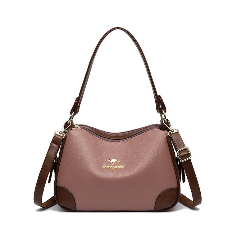 women's bag new handbag women's bag large capacity soft leather shoulder messenger bag versatile hand bag