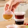 Disposable Sauce & Condiment Containers with Lids