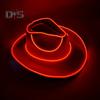 Light Up Cowgirl Hat Wireless Neon Western LED Cowboy Cap Luminous Flashing Light Bar Hat for Halloween Party Supplies
