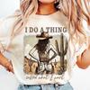 Cowgirl T-shirts Women Summer Short Sleeve T-shirt Funny Mothers Day Retro Clothing Harajuku Cowgirl Fashion Casual Tops Tees
