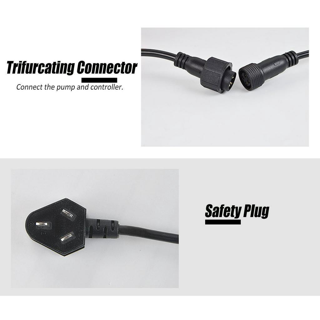 220V 50Hz Akwarium Zbiornik na Ryby Zdalnie Regulowana Pompa Powrotna Sumpa 9000-18000 L/H ABS