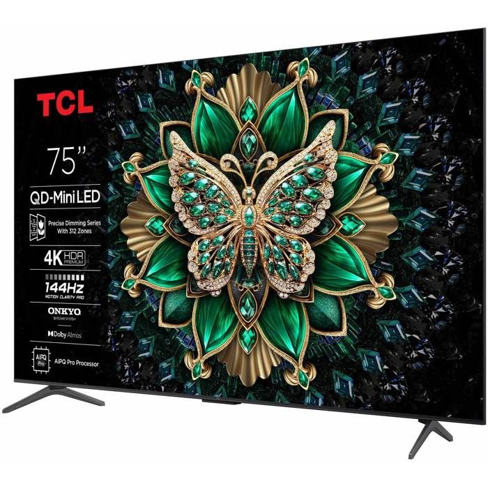 LED TV 75'' - TCL - 75C6K - Mini LED - UHD 4K - Smart TV