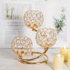Candle Holder Candlestick Ornament Romantic Candelabra Stand for Dining Desktop Kitchen