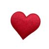 10/30PCS New Romantic Red Heart Petals Perfect 6.5cm DIY Felt Heart Ornaments Valentine Decoration Wedding Birthday Party Decor