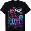 K Pop Not Just Music It's A Vibe Live Love Korean Music Fan Gift T Shirt