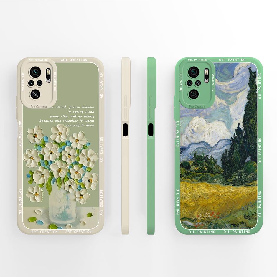 For Xiaomi Poco M5 M5S 4G Phone Case Advanced Sense Flower Silicone Soft TPU Shell For XiaomiPocoM5 M5S 4G Prevalent Funda Cover