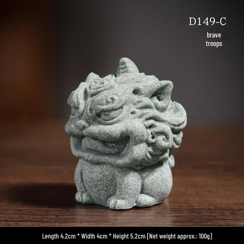 

Chinese Four Happiness Meatballs and Auspicious Mascot Ornament for New Home