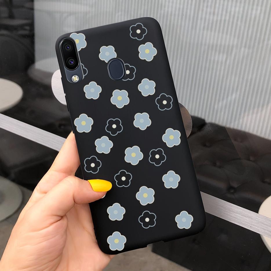 For Samsung Galaxy M10 M20 M30 Case Stylish Cartoon Sunflower Soft Silicone Phone Back Cover For Samsung M 10 20 30 M305F Fundas
