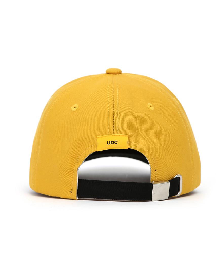 Eondeokeonteulol Cotton Logo Ball Cap Triple U / Classic B B / Mustard