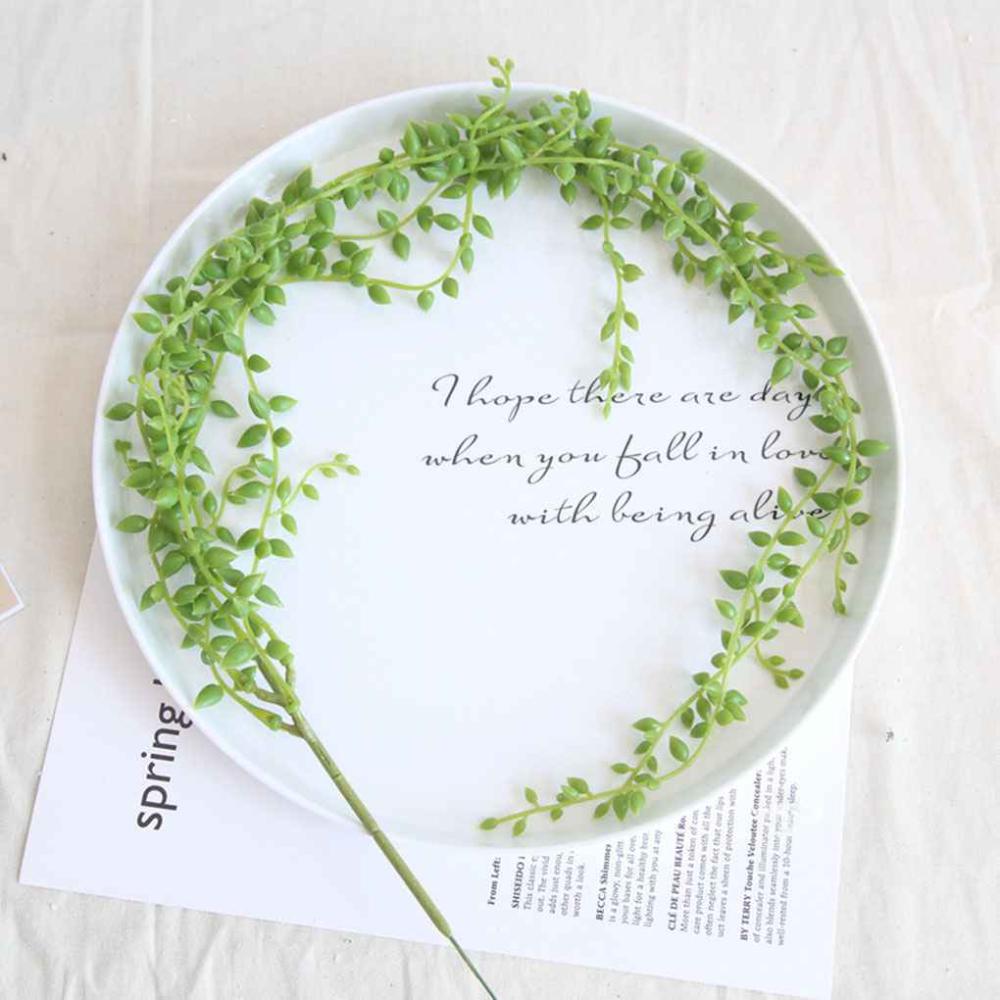 Flower Vine Lover Tears Artificial Succulents Artificial Flower Decoration Faux Succulent Plant