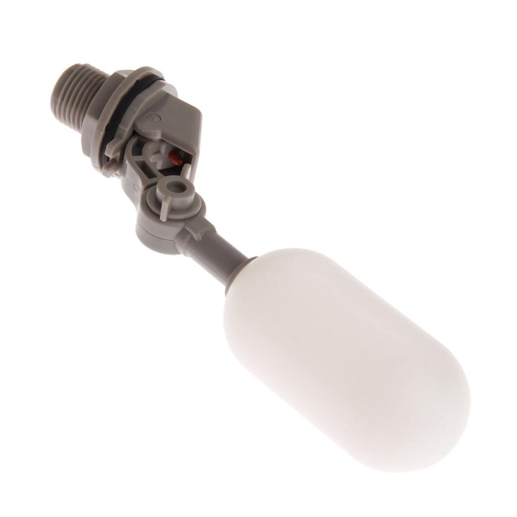 1pc Mini Float Valve Adapter Float Valve Easy Connection Elbow Type Automatic Supply Float Plastic PVC Differential Pressure Principle