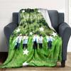 Name Custom TXT Print Flannel Blanket High Quality Warm Comfortable Cover for All Seasons Perfect for Gifts Home Decor