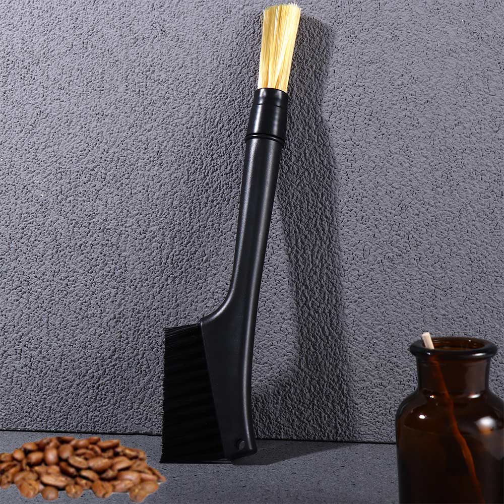 Double Head Coffee Grinder Brush Cleaning Tool Coffee Machine Accessories Espresso Cleaner