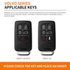 Leather Car Key Remote Cover Full Case For Volvo S60 S80 V60 XC60 XC70 S60L V40 XC90 Auto Keychain Protection Accessories Ring