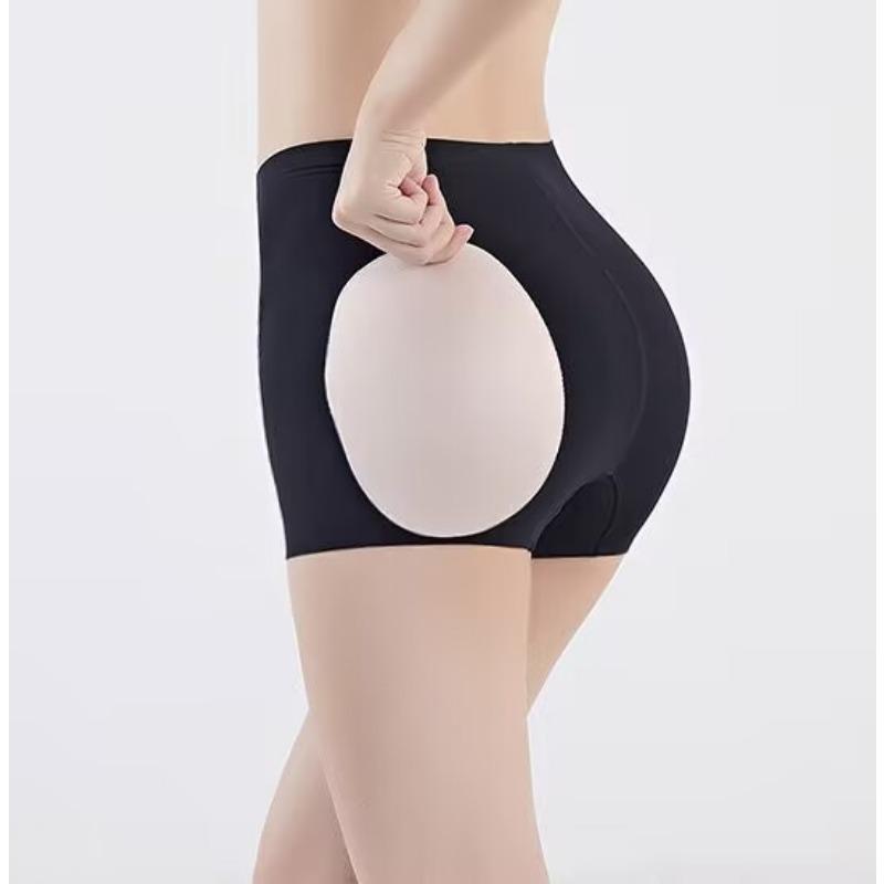Kadınlar için Dikişsiz Kalça Kaldırıcı ve Şekillendirici Ağlı Kasık Pedli Pantolon