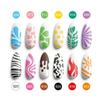 12-teiliges Nailart-Stifte-Set, 3D-Nagellackstift, schnelltrocknender Nagelpunkt, Graffiti-Punktierstift, Nailart-Marker, Zeichen- und Malstift