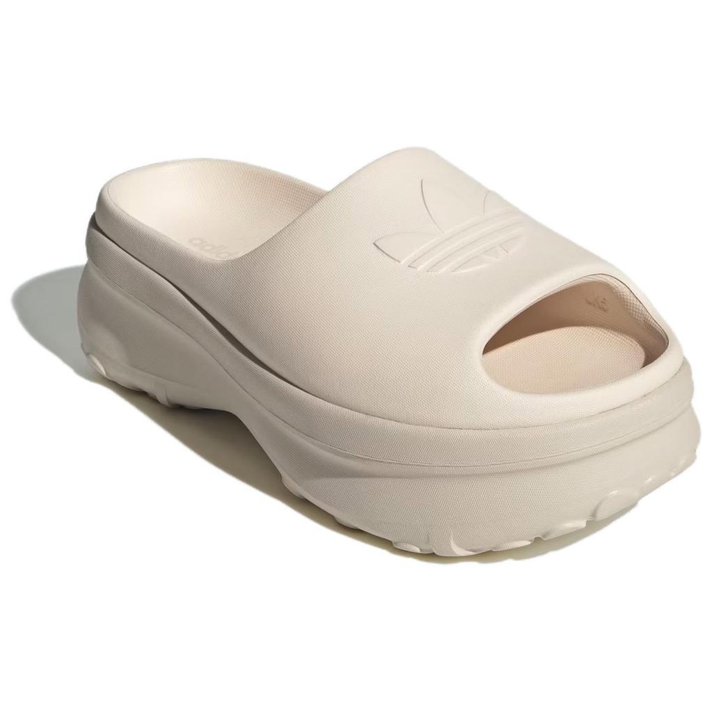 adidas Womens Adifom Stan Smith Slide 'Wonder White' (women's sizes) Wonder White / Wonder White / Alumina Slide Slippers JR6297