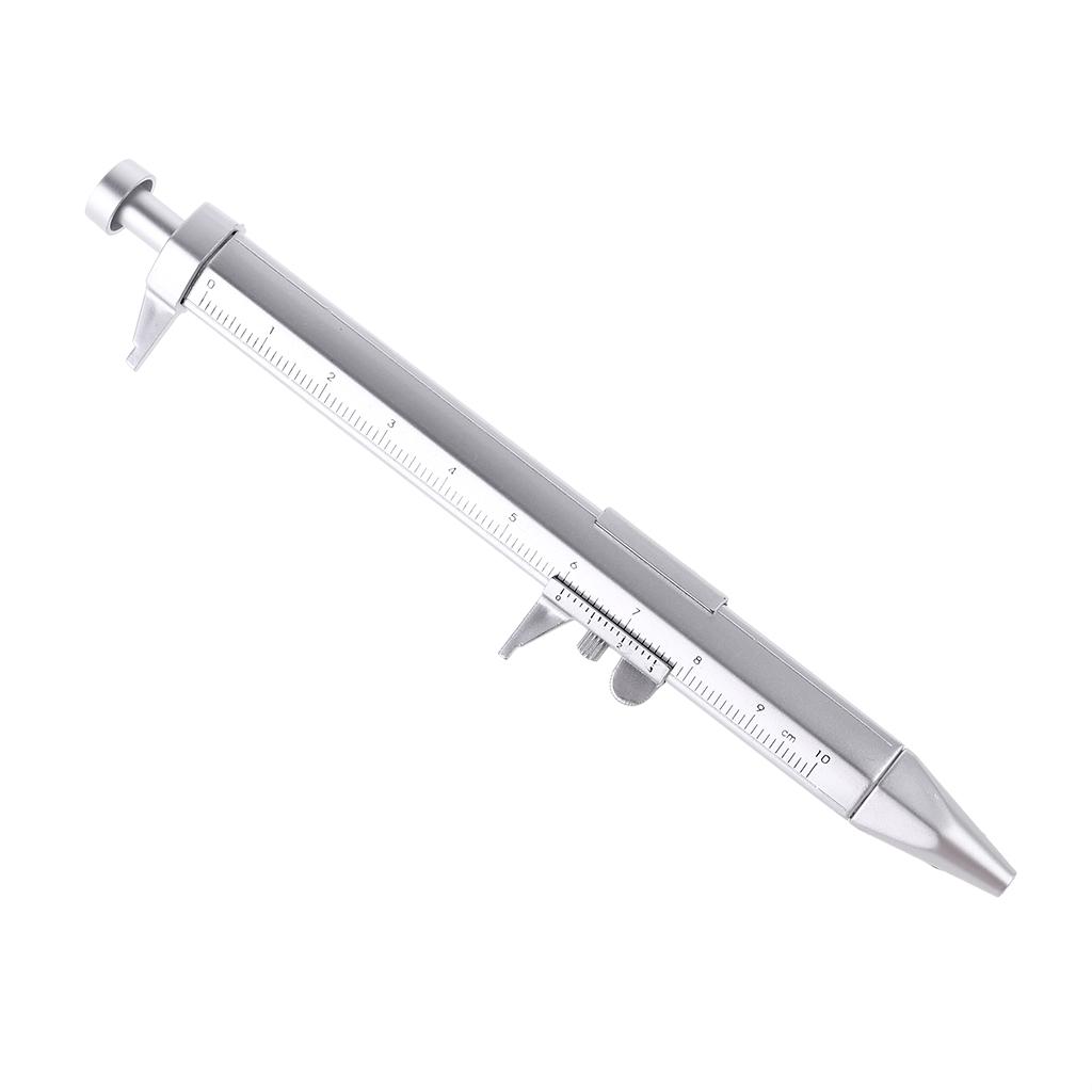 Verniers Calipers with Inks Roller Ballpoint Shape Multifunction Writing & Measuring
